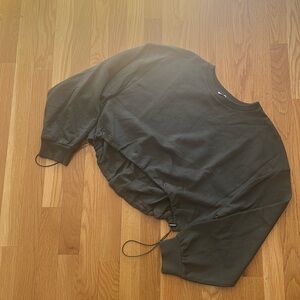 Zara cropped sweatshirt